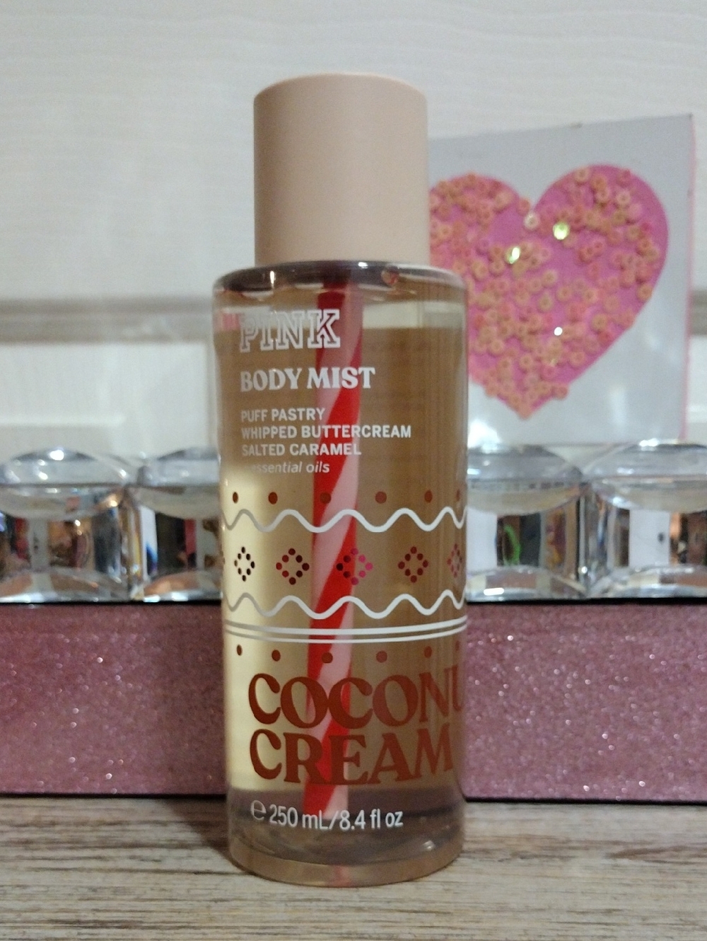 PINK Victoria's Secret Coconut Cream Body Mist ✨ (New)